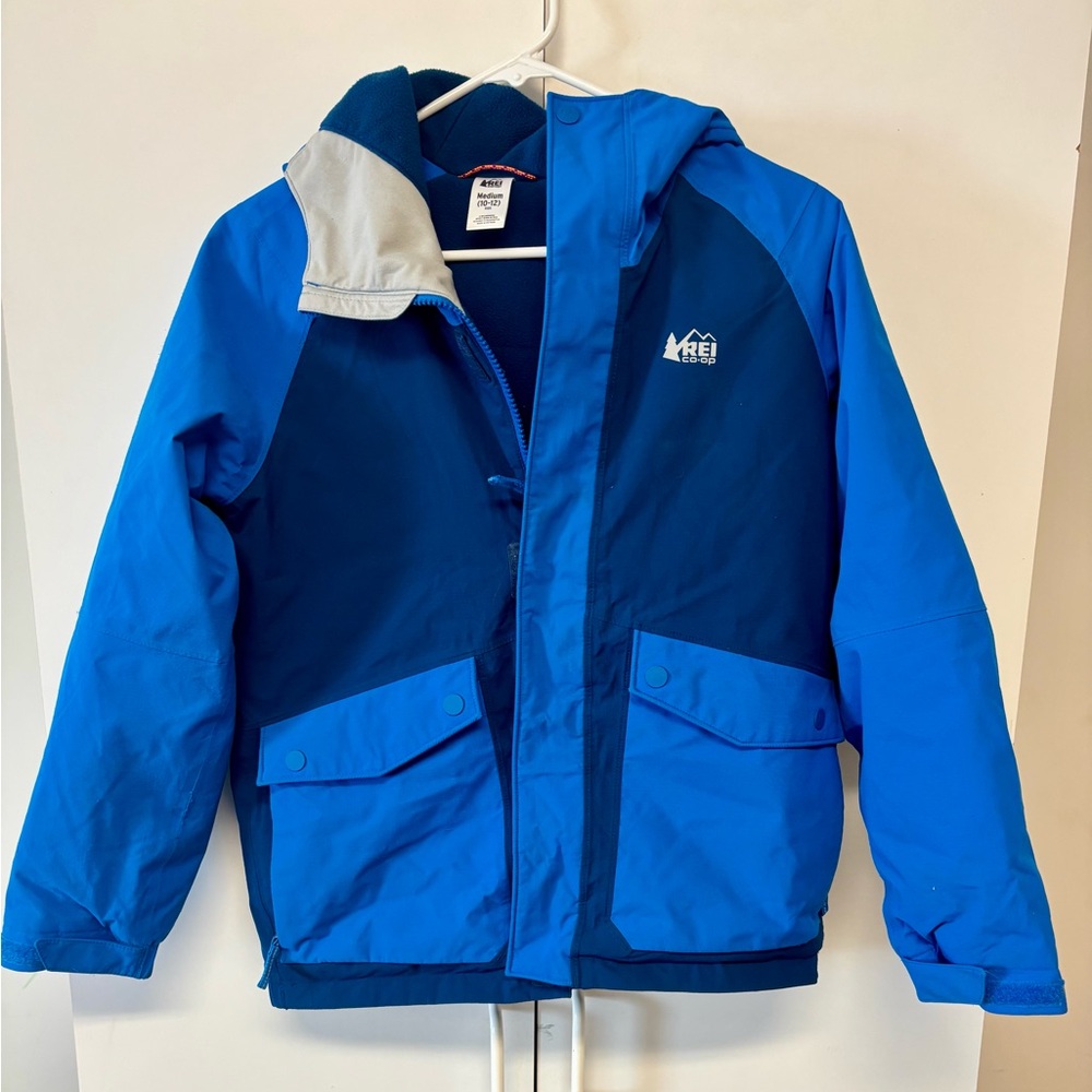 REI Kids' Blue Fleece Jacket